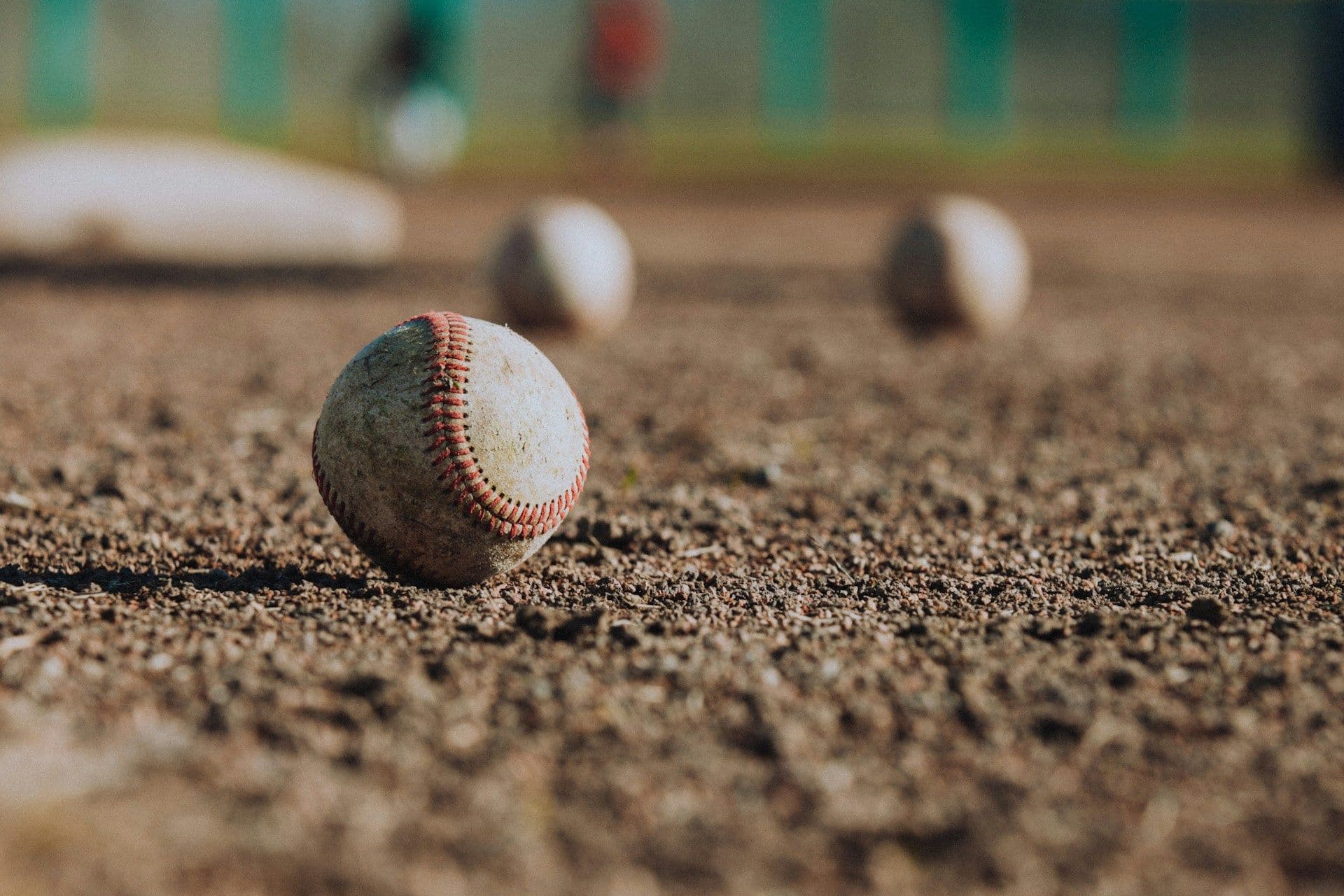 Baseball on field promoting Milwaukee Brewers VIP suite sweepstakes by Empire Home Remodeling