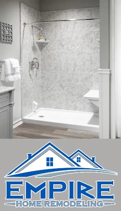 Bath and shower remodel in Waukesha, WI home by Empire Home Remodeling