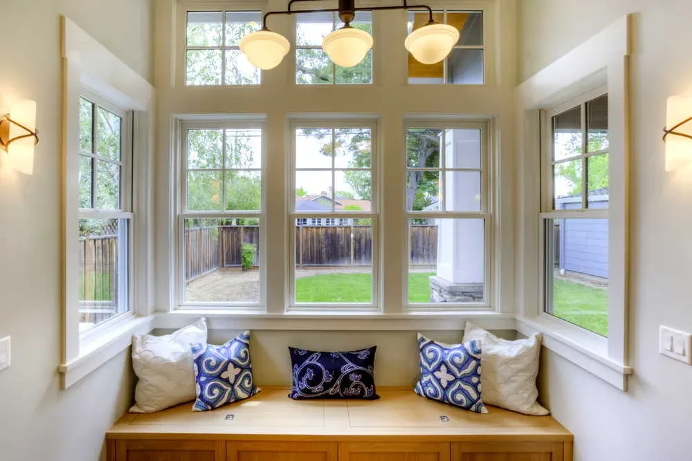 Professional window replacement with energy-efficient vinyl windows installed in Milwaukee, WI home by Empire Home Remodeling