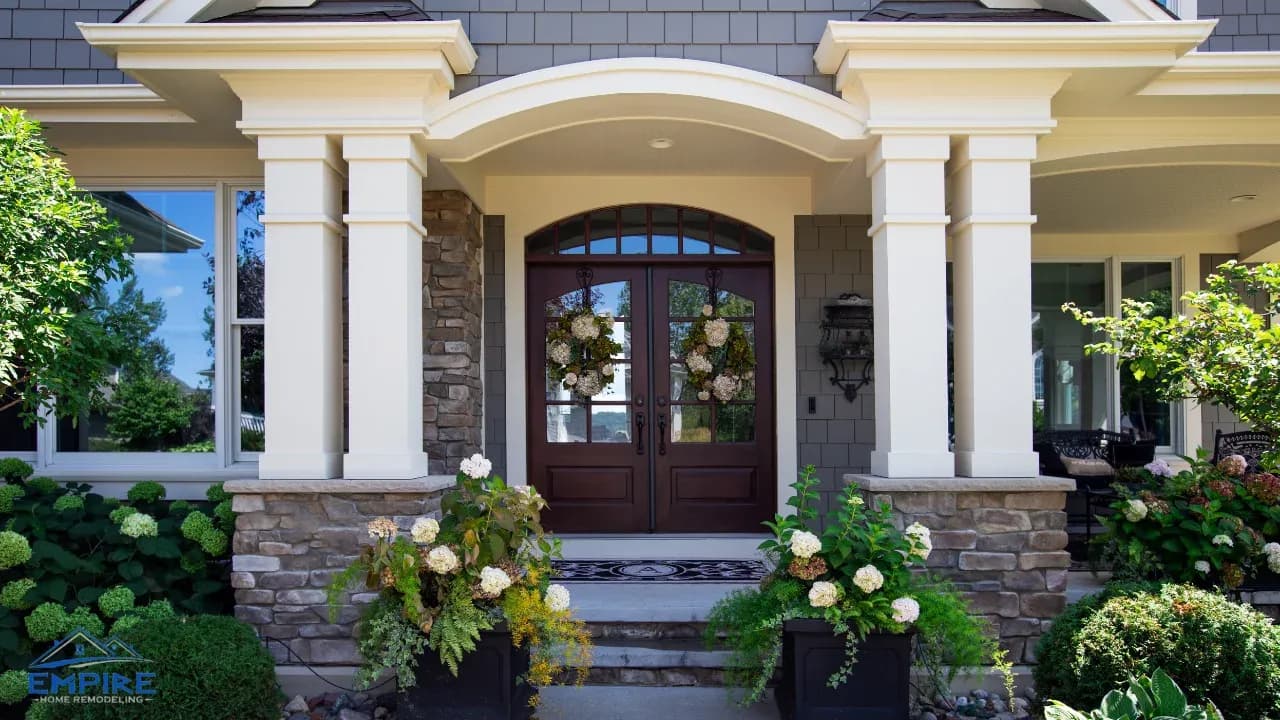 Elegant Milwaukee, WI home featuring premium windows, doors, and siding installed by Empire Home Remodeling