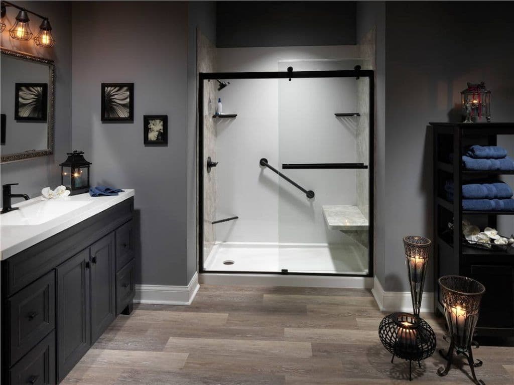 Modern bathroom remodel by Empire Home Remodeling in Milwaukee, WI showcasing expert craftsmanship and premium bath renovation design